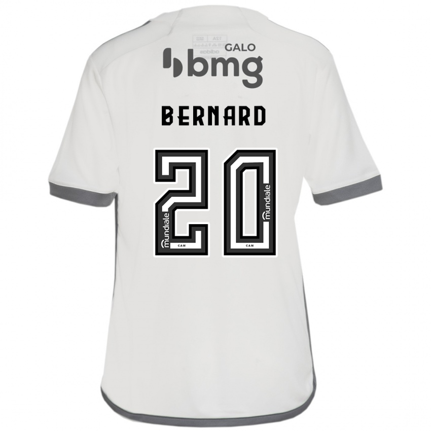 Niño Camiseta Bernard #20 Blanquecino 2ª Equipación 2024/25 La Camisa México