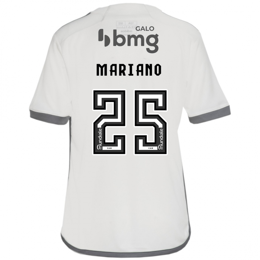 Niño Camiseta Mariano #25 Blanquecino 2ª Equipación 2024/25 La Camisa México