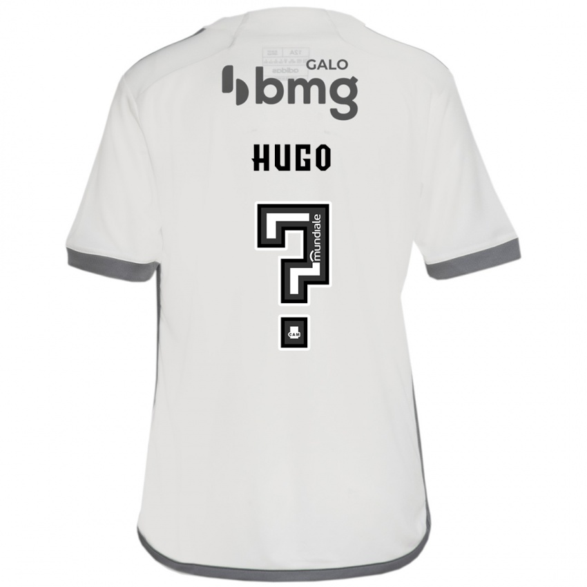 Niño Camiseta Victor Hugo #0 Blanquecino 2ª Equipación 2024/25 La Camisa México