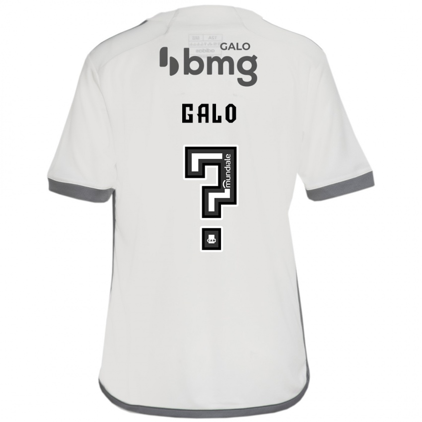 Niño Camiseta Diego Galo #0 Blanquecino 2ª Equipación 2024/25 La Camisa México