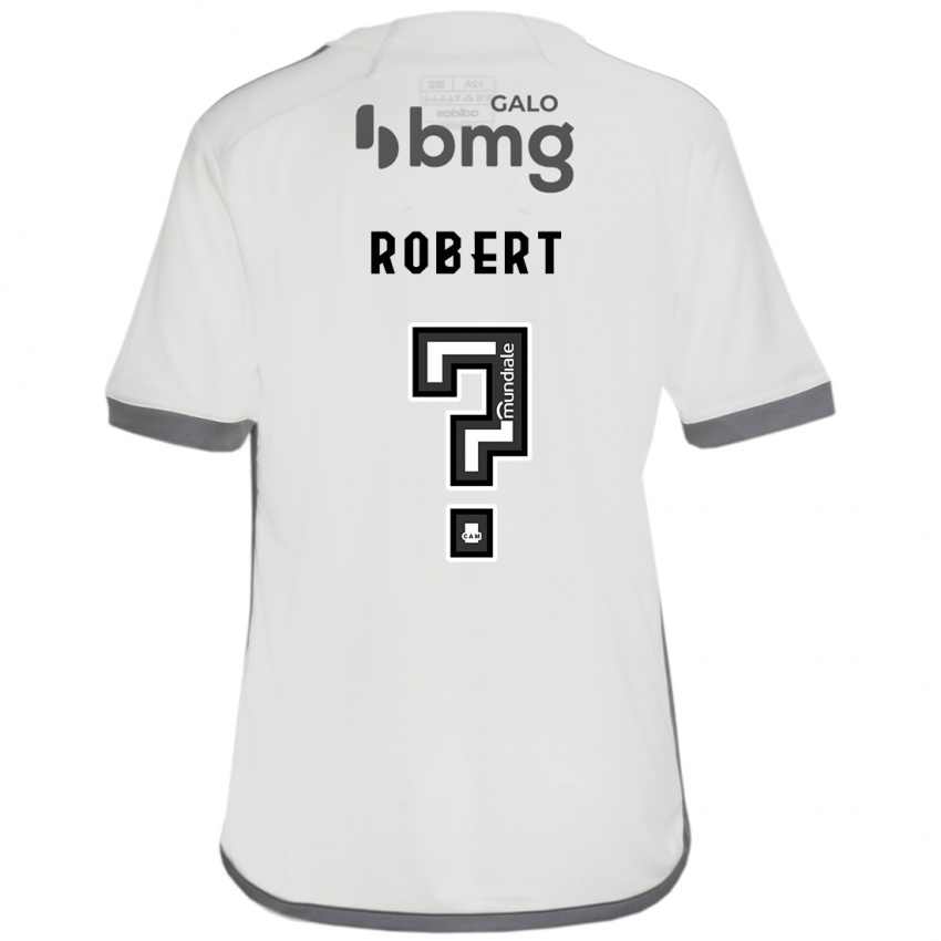 Niño Camiseta Robert Pinto #0 Blanquecino 2ª Equipación 2024/25 La Camisa México