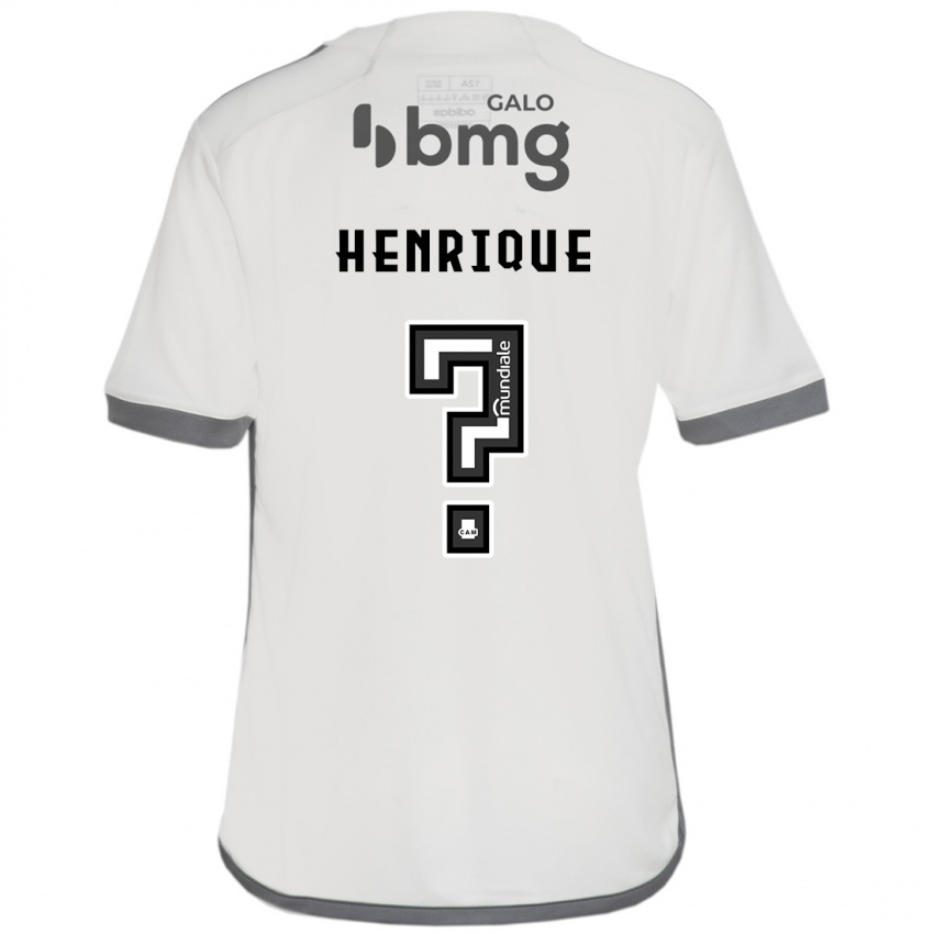 Niño Camiseta Bruno Henrique #0 Blanquecino 2ª Equipación 2024/25 La Camisa México