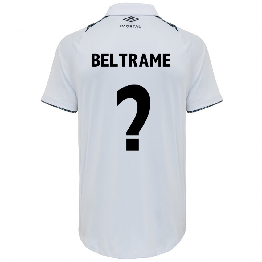 Niño Camiseta Thiago Beltrame #0 Blanco Azul 2ª Equipación 2024/25 La Camisa México