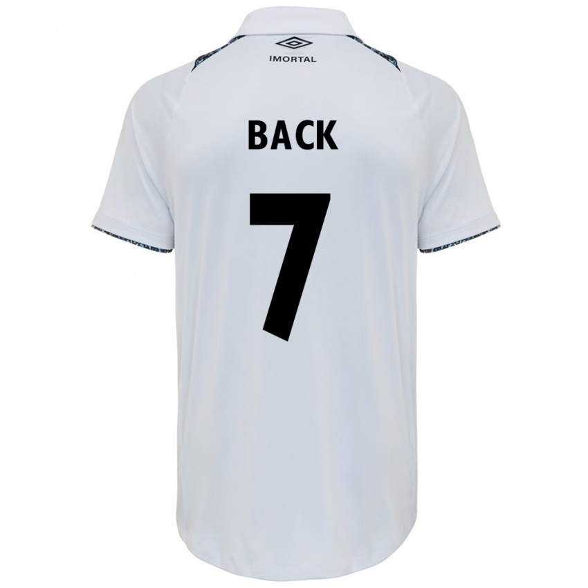 Niño Camiseta Pri Back #7 Blanco Azul 2ª Equipación 2024/25 La Camisa México