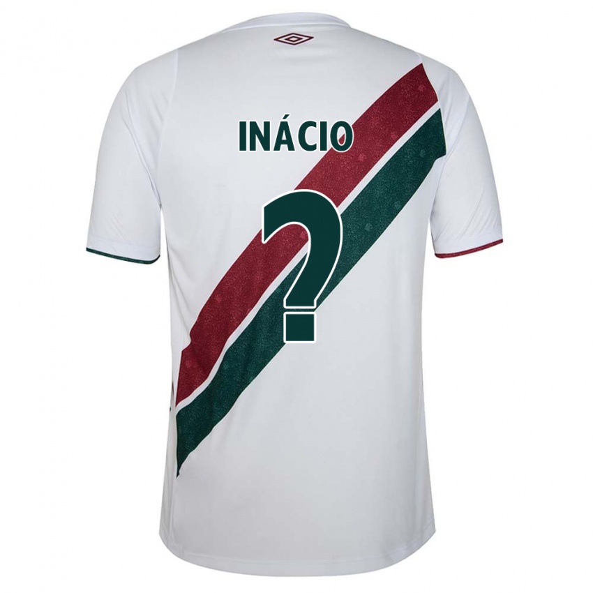 Niño Camiseta João Inácio #0 Blanco Verde Granate 2ª Equipación 2024/25 La Camisa México