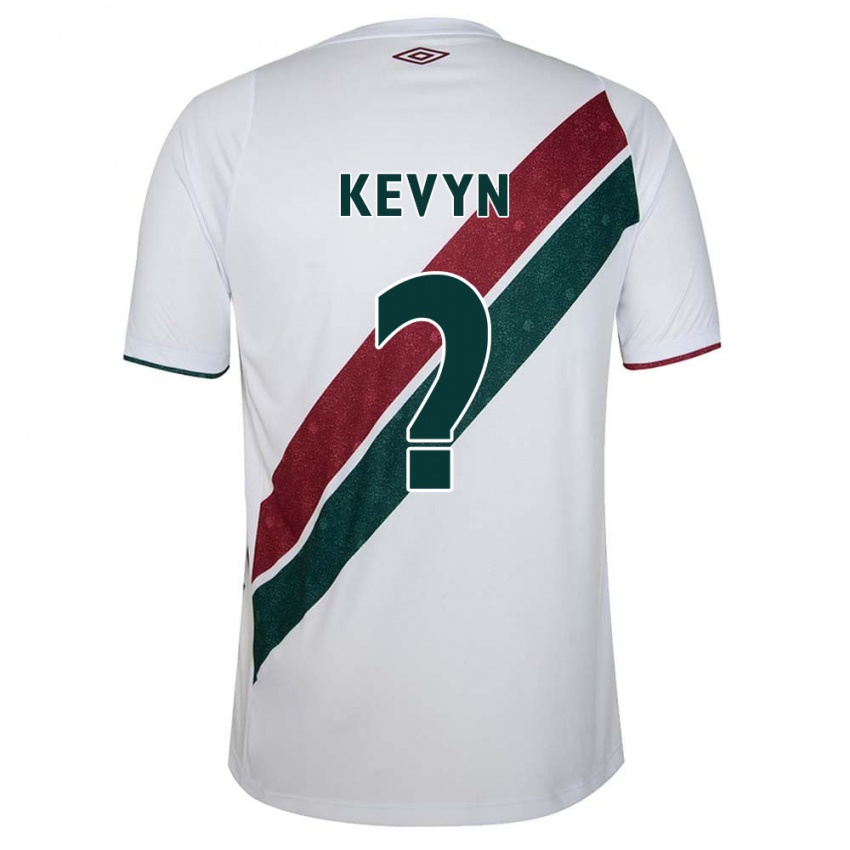 Niño Camiseta Kevyn #0 Blanco Verde Granate 2ª Equipación 2024/25 La Camisa México