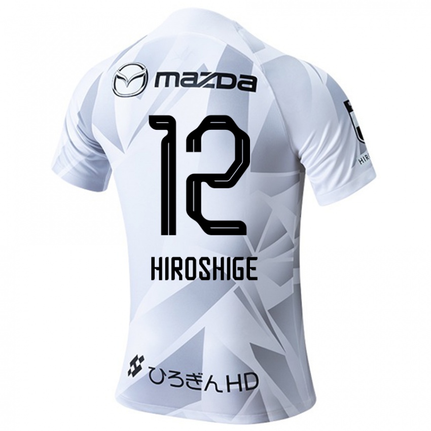 Niño Camiseta Soma Hiroshige #12 Blanco Gris Negro 2ª Equipación 2024/25 La Camisa México