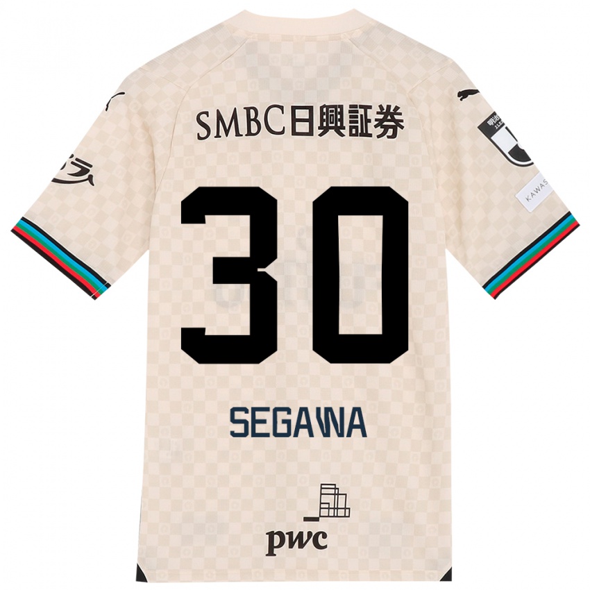 Niño Camiseta Yusuke Segawa #30 Blanco Gris 2ª Equipación 2024/25 La Camisa México