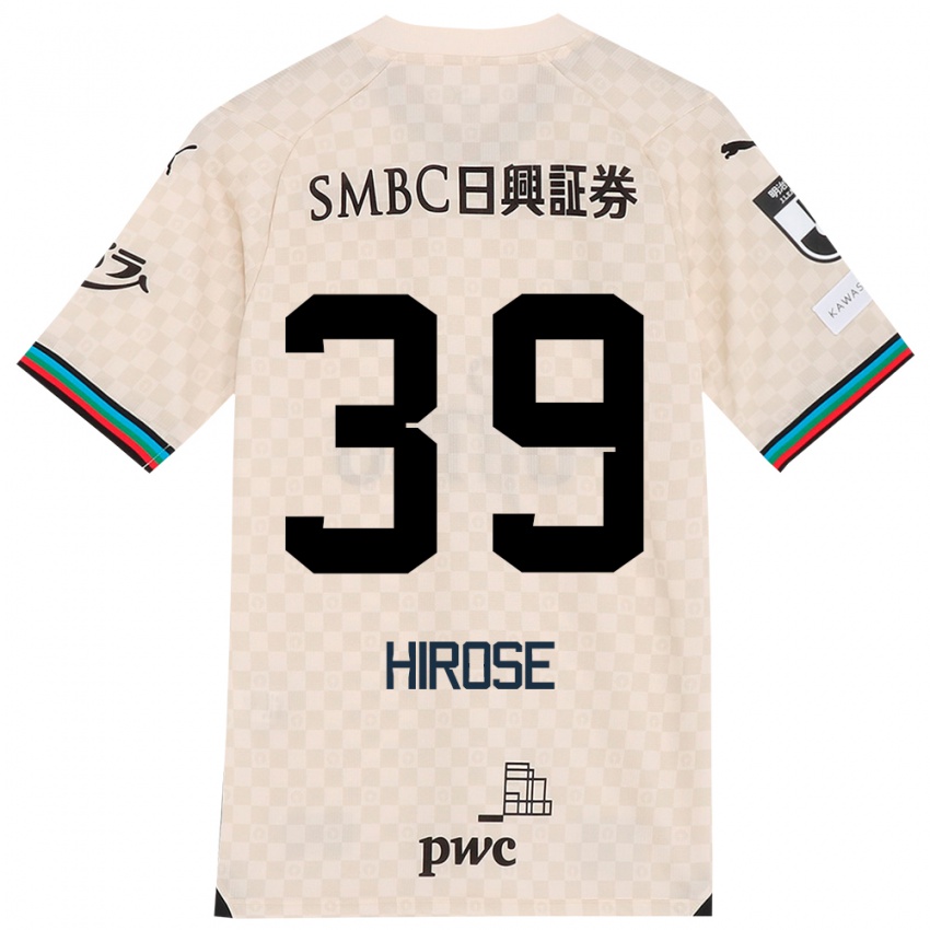 Niño Camiseta Neo Hirose #39 Blanco Gris 2ª Equipación 2024/25 La Camisa México