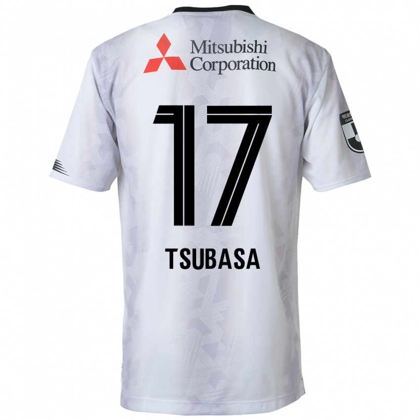 Niño Camiseta Tsubasa Terayama #17 Blanco Negro 2ª Equipación 2024/25 La Camisa México