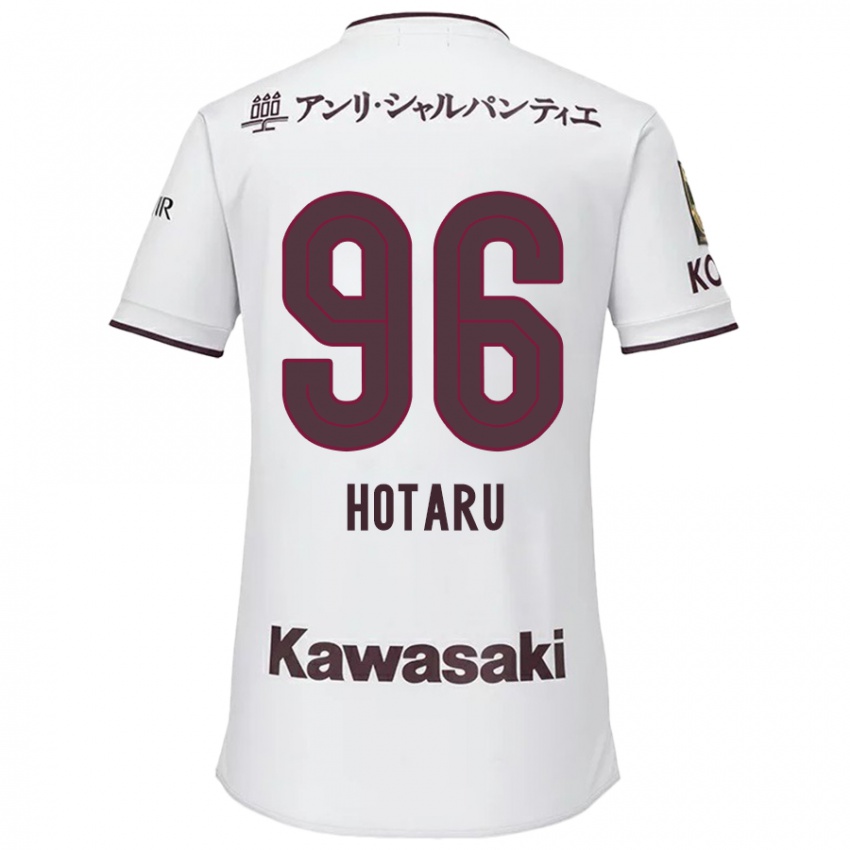 Niño Camiseta Hotaru Yamaguchi #96 Blanco Rojo 2ª Equipación 2024/25 La Camisa México