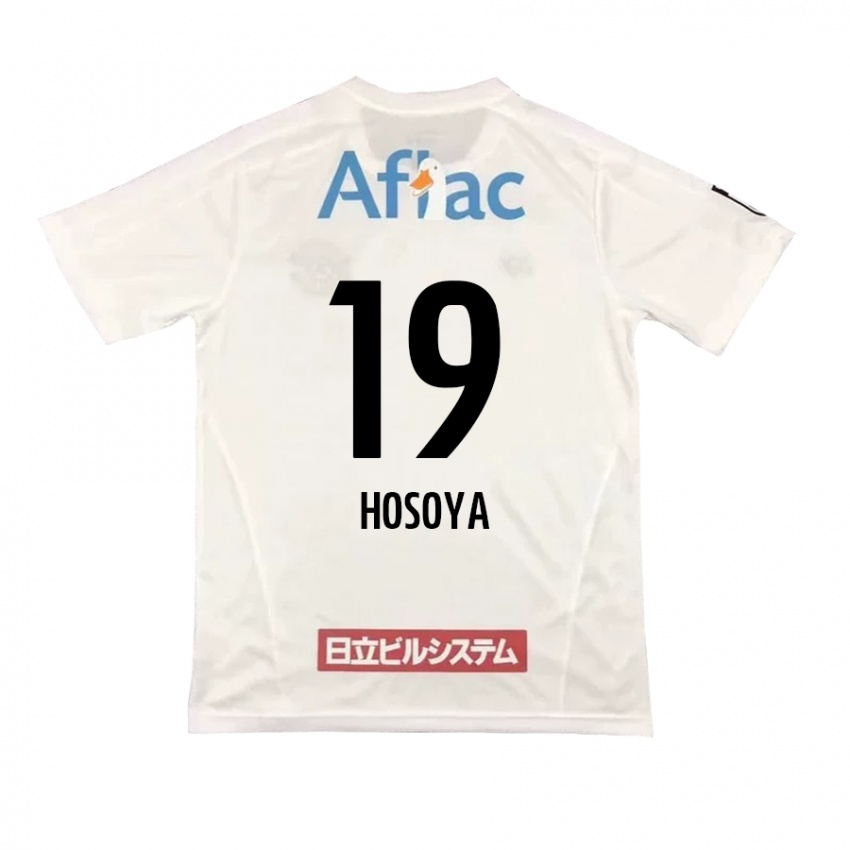 Niño Camiseta Mao Hosoya #19 Blanco Negro 2ª Equipación 2024/25 La Camisa México