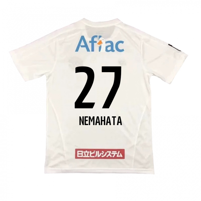 Niño Camiseta Hayato Nemahata #27 Blanco Negro 2ª Equipación 2024/25 La Camisa México