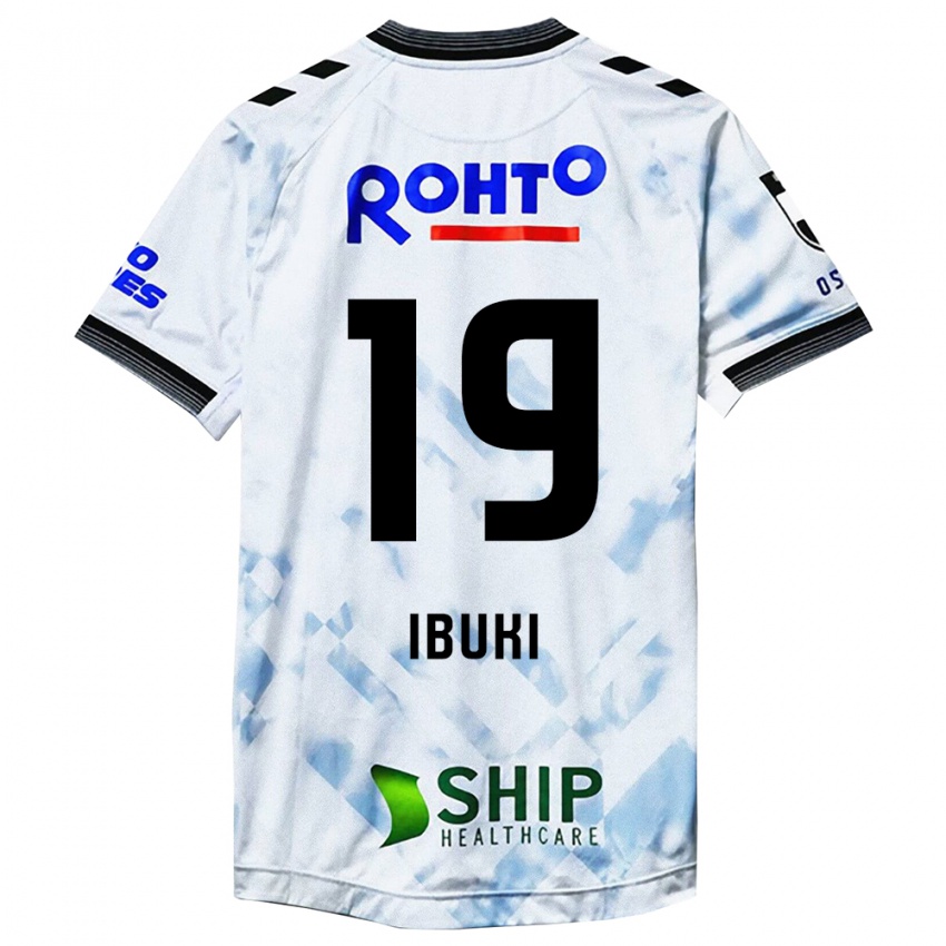 Niño Camiseta Ibuki Konno #19 Blanco Negro 2ª Equipación 2024/25 La Camisa México