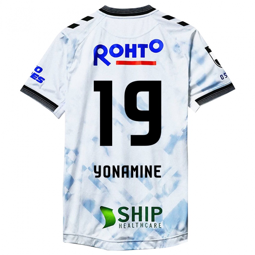 Niño Camiseta Kotaro Yonamine #19 Blanco Negro 2ª Equipación 2024/25 La Camisa México