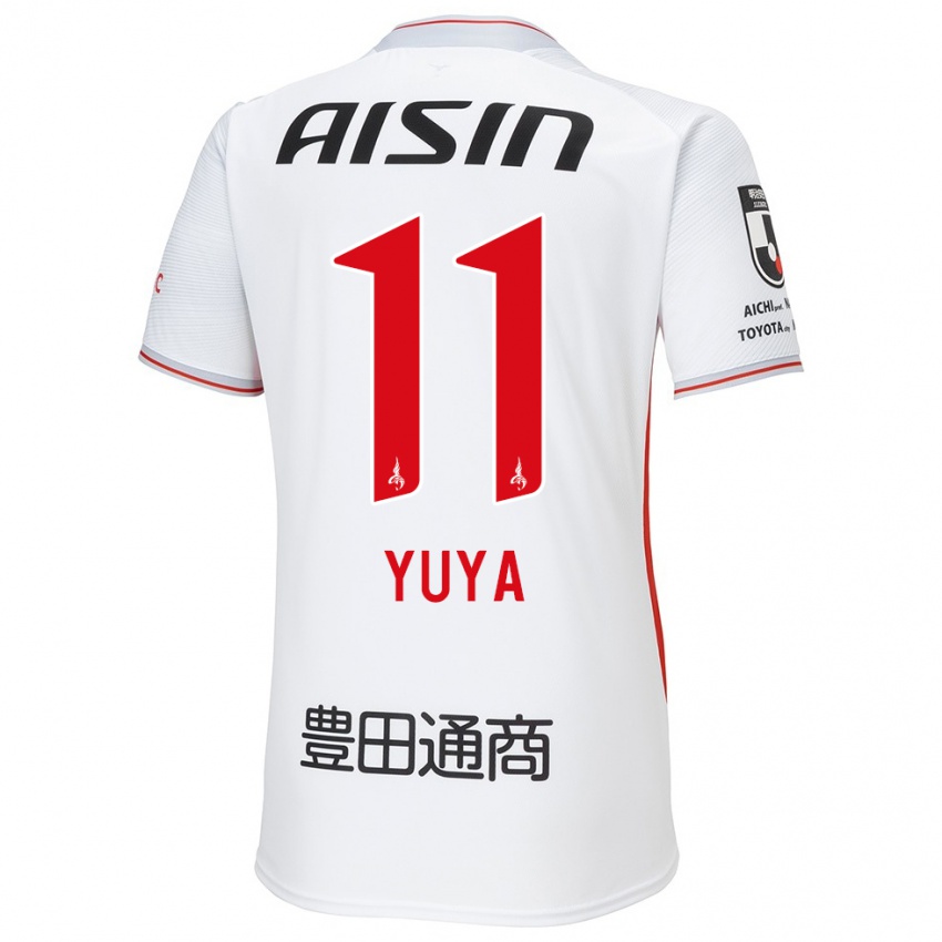 Niño Camiseta Yuya Yamagishi #11 Blanco Amarillo Rojo 2ª Equipación 2024/25 La Camisa México