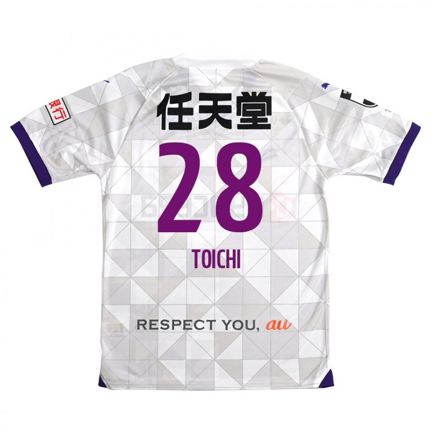 Niño Camiseta Toichi Suzuki #28 Blanco Morado 2ª Equipación 2024/25 La Camisa México