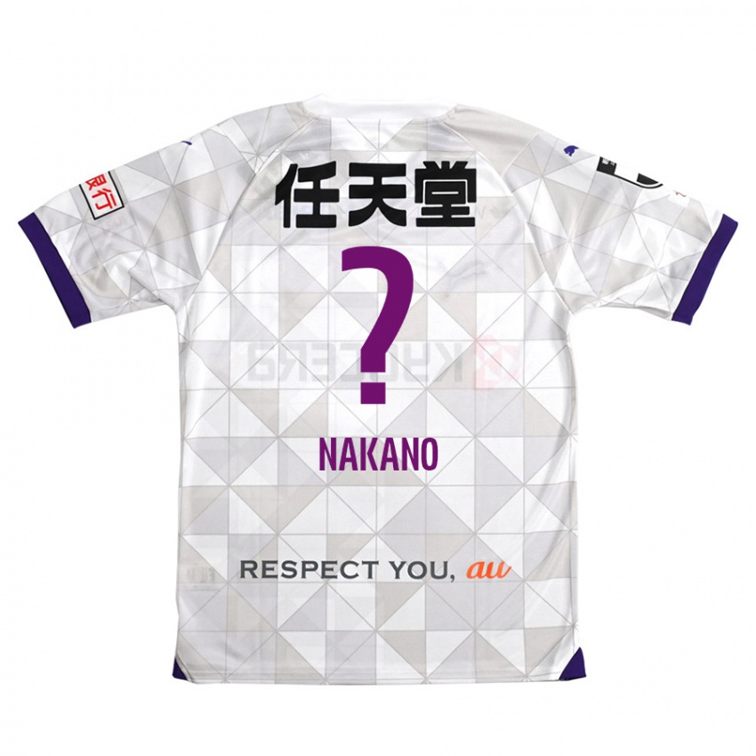 Niño Camiseta Kotaro Nakano #0 Blanco Morado 2ª Equipación 2024/25 La Camisa México