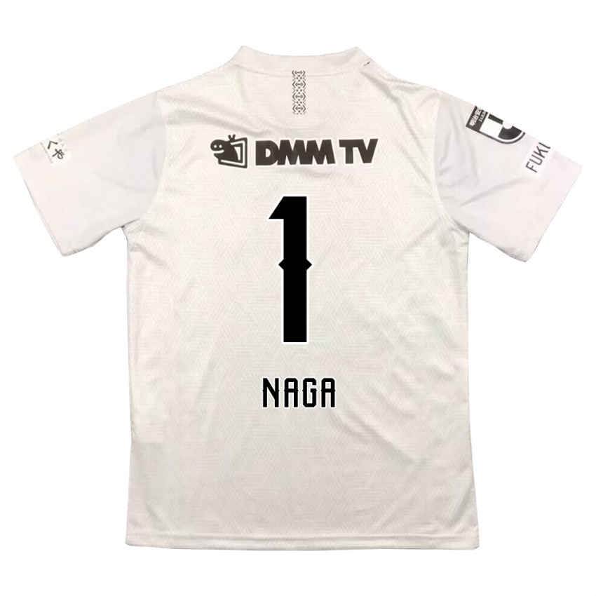 Niño Camiseta Takumi Nagaishi #1 Gris Negro 2ª Equipación 2024/25 La Camisa México