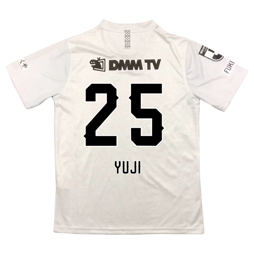 Niño Camiseta Yuji Kitajima #25 Gris Negro 2ª Equipación 2024/25 La Camisa México