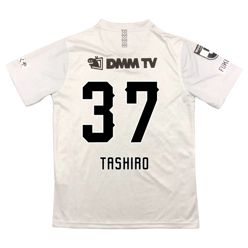 Niño Camiseta Masaya Tashiro #37 Gris Negro 2ª Equipación 2024/25 La Camisa México