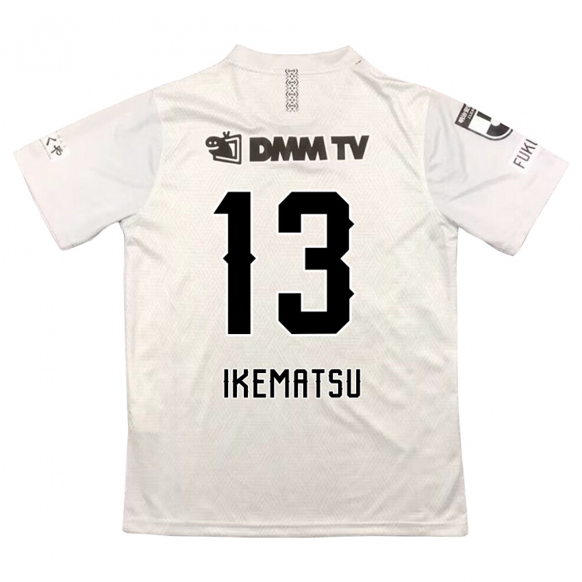 Niño Camiseta Shumpei Ikematsu #13 Gris Negro 2ª Equipación 2024/25 La Camisa México