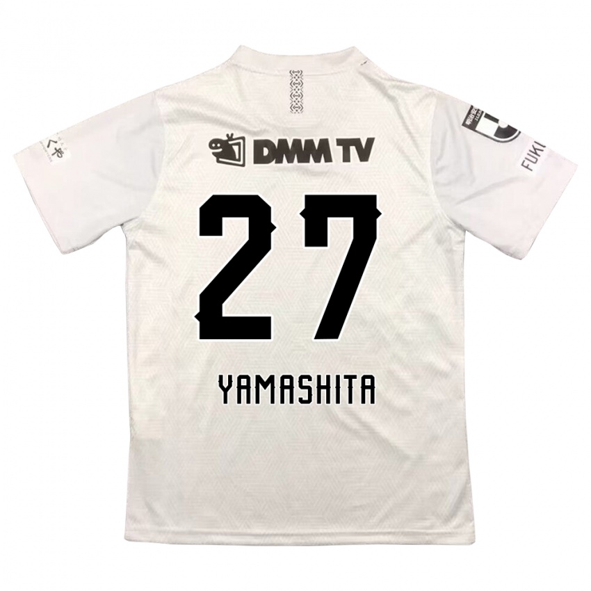 Niño Camiseta Sotaro Yamashita #27 Gris Negro 2ª Equipación 2024/25 La Camisa México