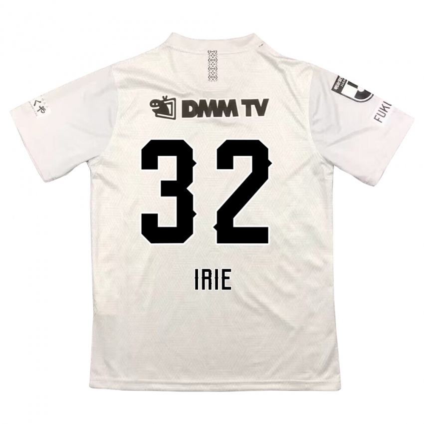 Niño Camiseta Yujin Irie #32 Gris Negro 2ª Equipación 2024/25 La Camisa México