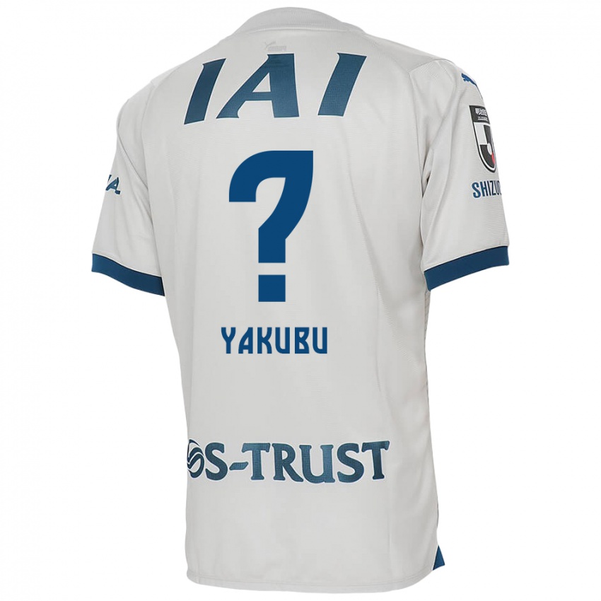 Niño Camiseta Aziz Yakubu #0 Blanco Azul 2ª Equipación 2024/25 La Camisa México