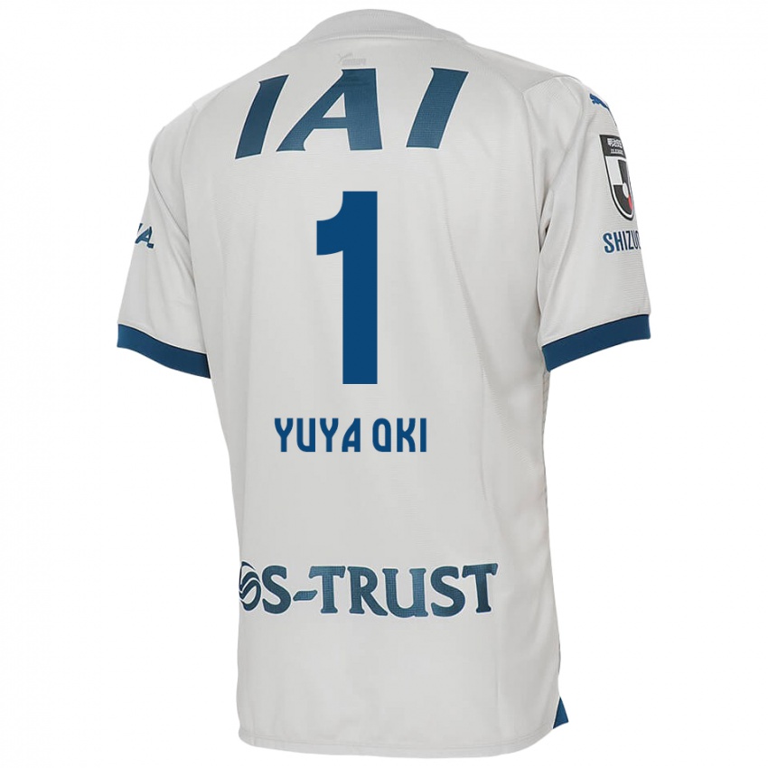 Niño Camiseta Yuya Oki #1 Blanco Azul 2ª Equipación 2024/25 La Camisa México