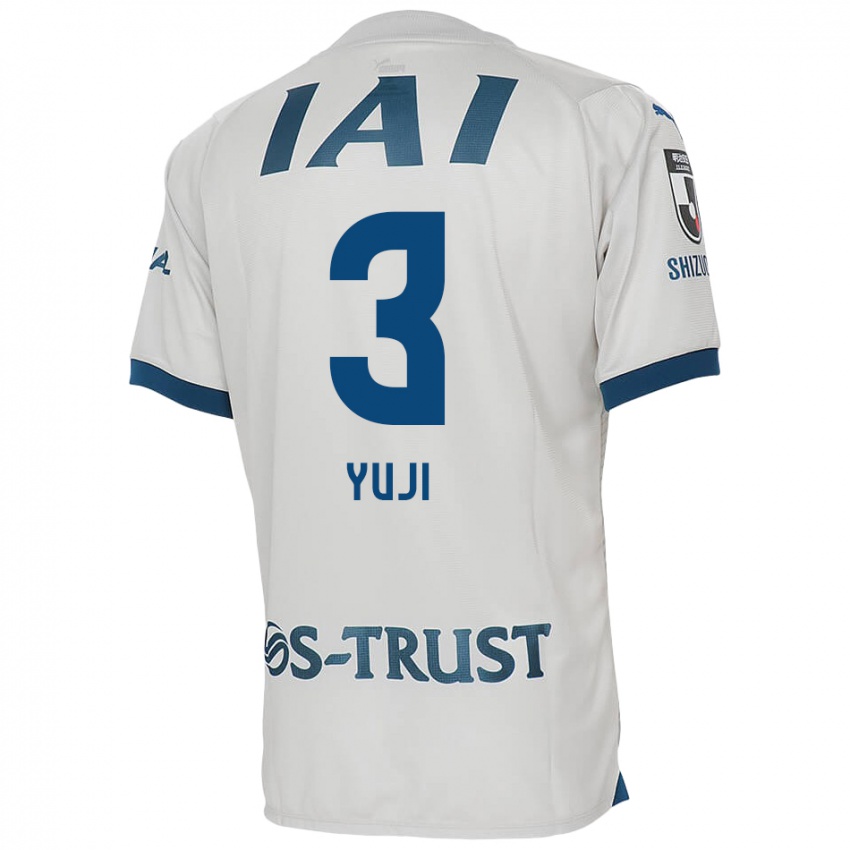 Niño Camiseta Yuji Takahashi #3 Blanco Azul 2ª Equipación 2024/25 La Camisa México