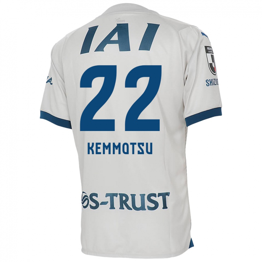 Niño Camiseta Takumu Kemmotsu #22 Blanco Azul 2ª Equipación 2024/25 La Camisa México