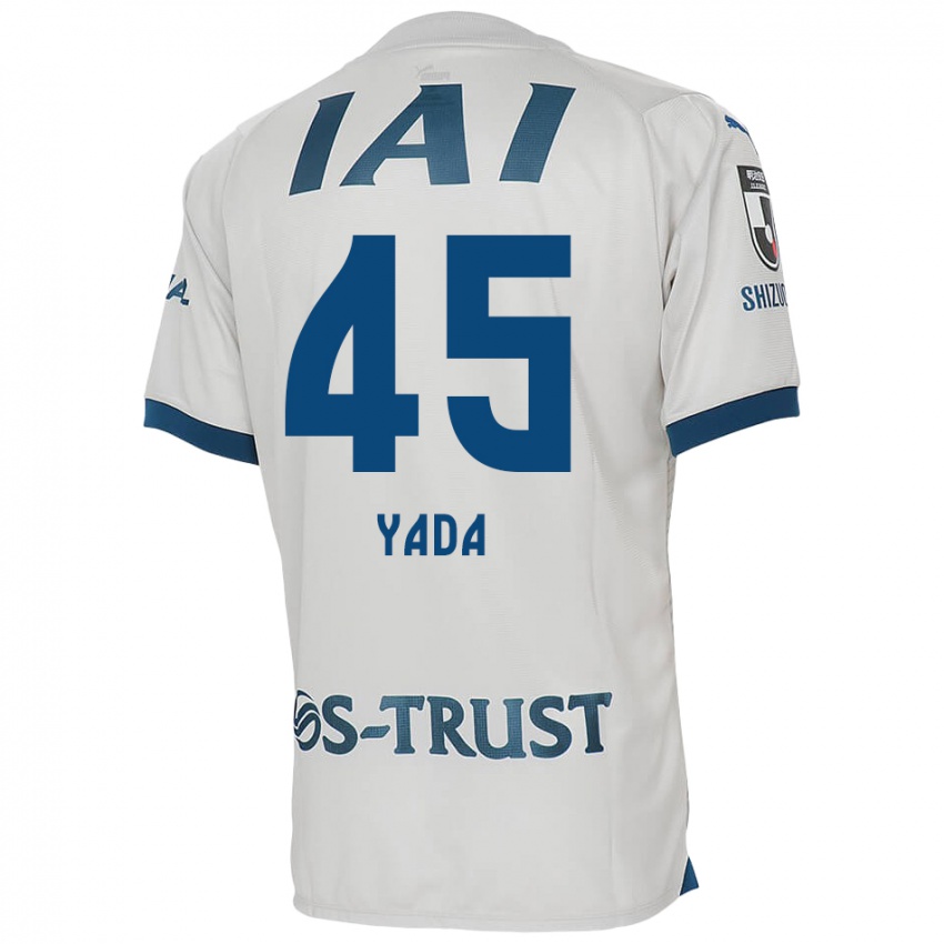 Niño Camiseta Ryunosuke Yada #45 Blanco Azul 2ª Equipación 2024/25 La Camisa México