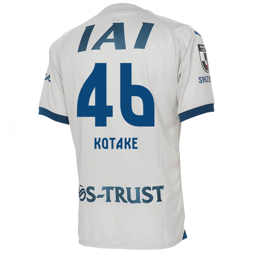 Niño Camiseta Sean Kotake #46 Blanco Azul 2ª Equipación 2024/25 La Camisa México