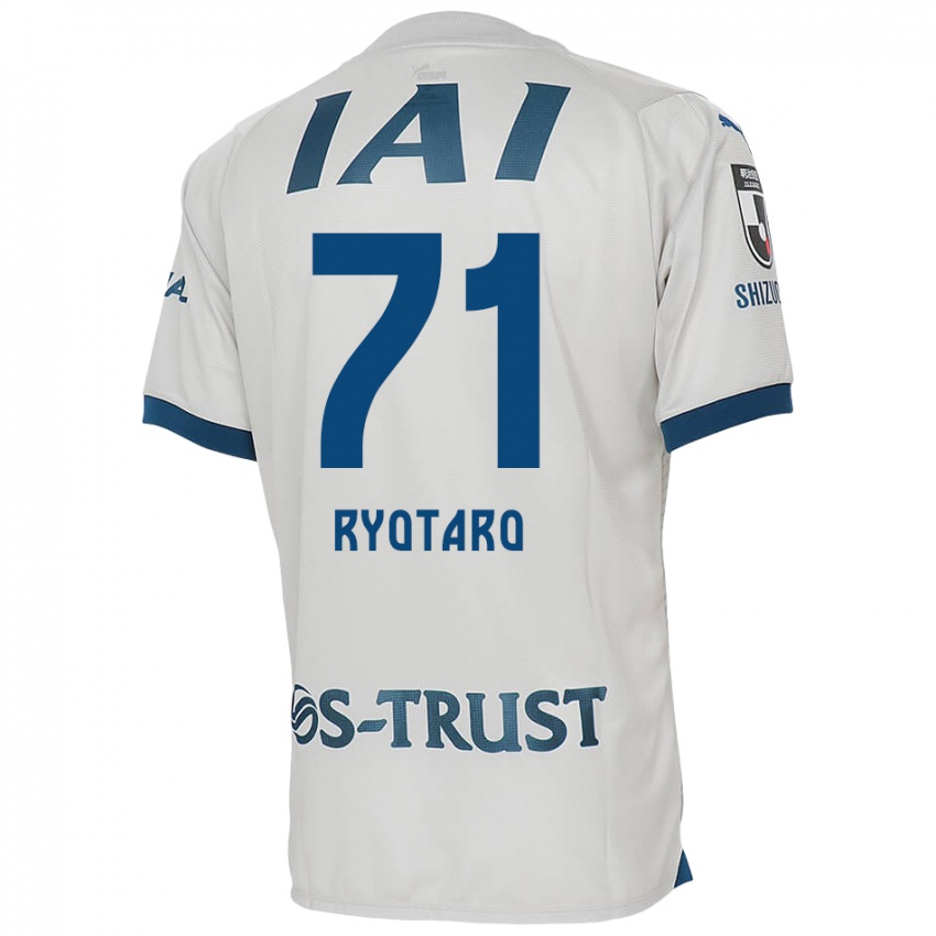 Niño Camiseta Ryotaro Nakamura #71 Blanco Azul 2ª Equipación 2024/25 La Camisa México