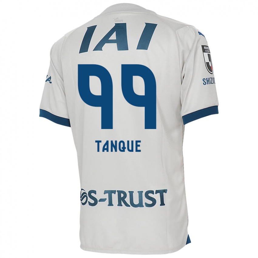 Niño Camiseta Douglas Tanque #99 Blanco Azul 2ª Equipación 2024/25 La Camisa México