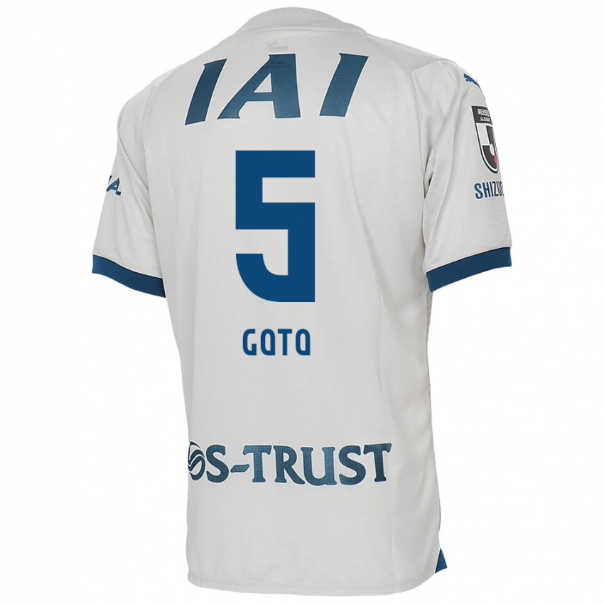 Niño Camiseta Keita Goto #5 Blanco Azul 2ª Equipación 2024/25 La Camisa México