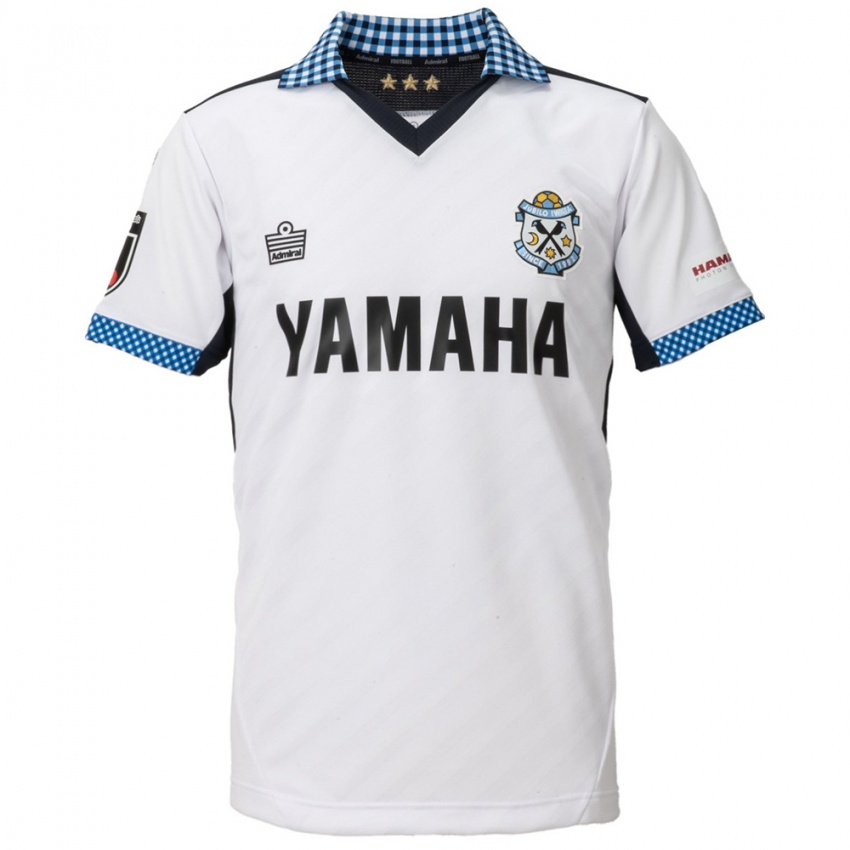 Niño Camiseta Keita Takahata #18 Blanco Negro 2ª Equipación 2024/25 La Camisa México