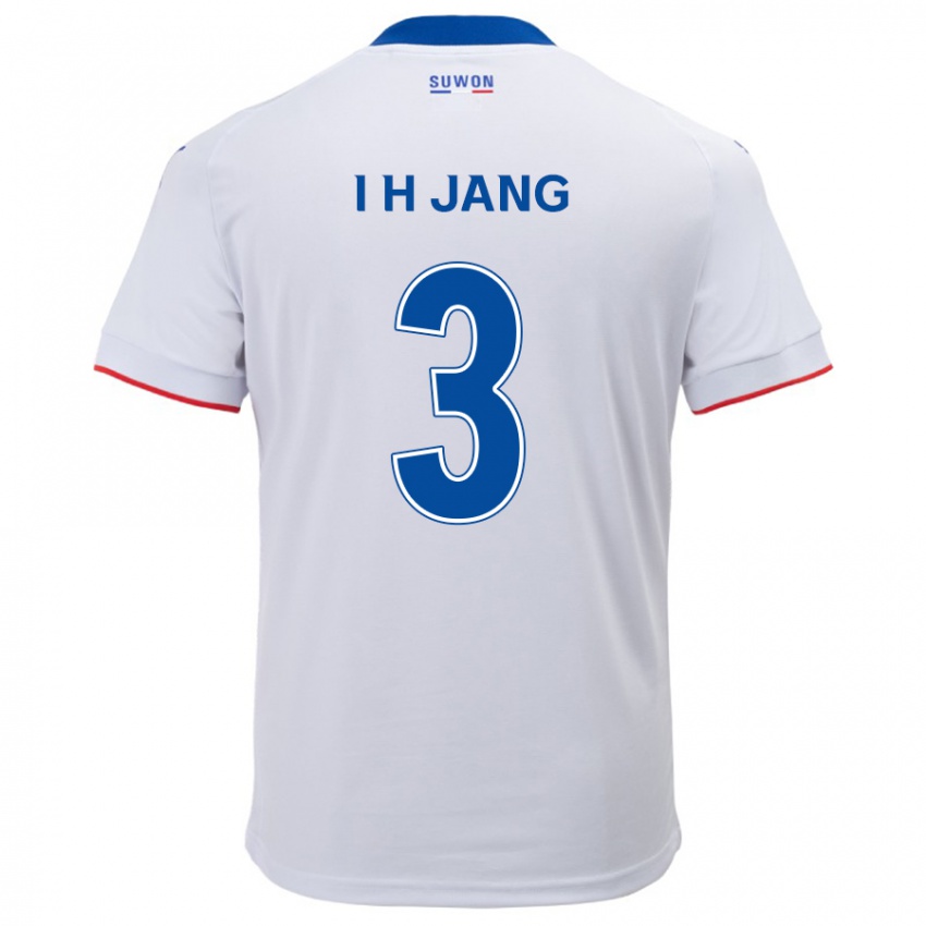 Niño Camiseta Ho-Ik Jang #3 Blanco Azul 2ª Equipación 2024/25 La Camisa México