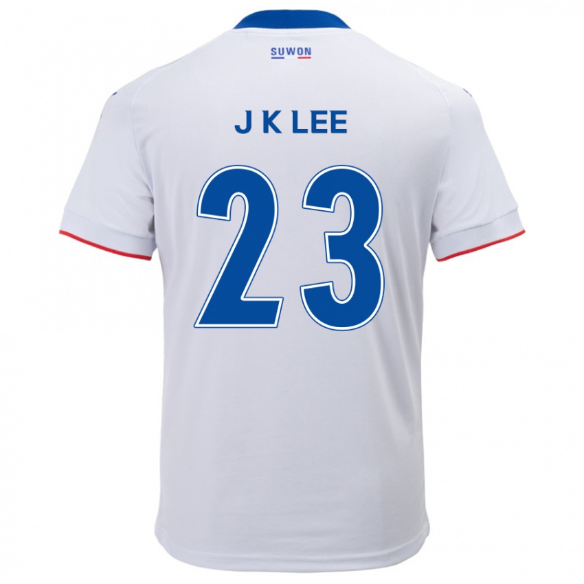 Niño Camiseta Ki-Je Lee #23 Blanco Azul 2ª Equipación 2024/25 La Camisa México