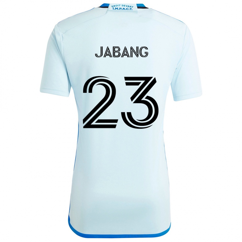 Niño Camiseta Ousman Jabang #23 Azul Hielo 2ª Equipación 2024/25 La Camisa México