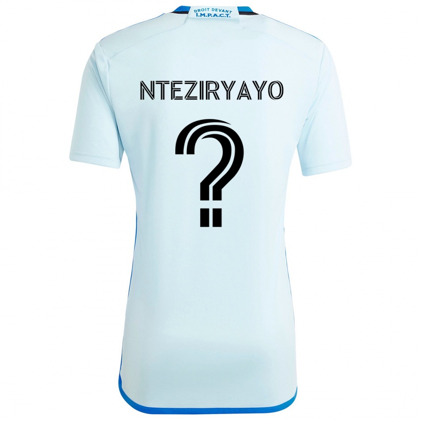 Niño Camiseta Josh Nteziryayo #0 Azul Hielo 2ª Equipación 2024/25 La Camisa México