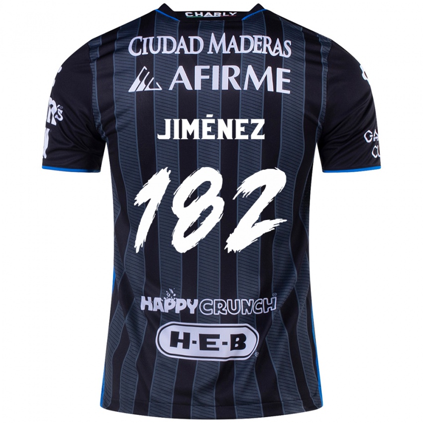 Niño Camiseta Carlos Jiménez #182 Blanco Negro 2ª Equipación 2024/25 La Camisa México