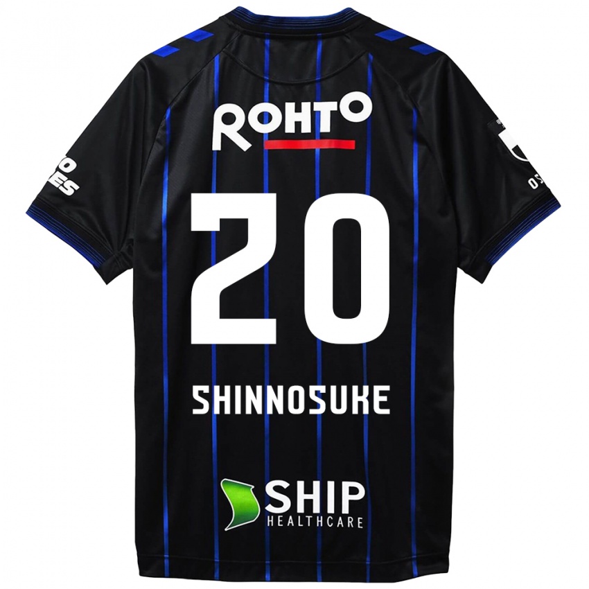 Hombre Camiseta Shinnosuke Nakatani #20 Azul Negro 1ª Equipación 2024/25 La Camisa México