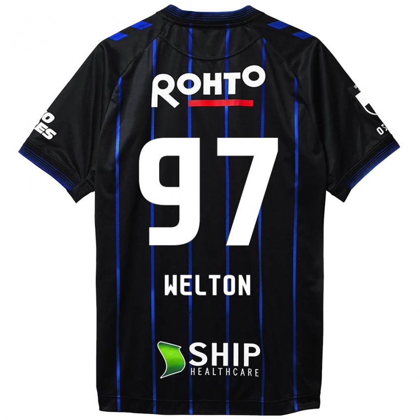 Hombre Camiseta Welton #97 Azul Negro 1ª Equipación 2024/25 La Camisa México