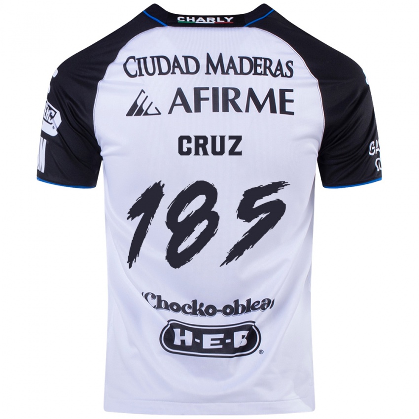 Hombre Camiseta Axel Cruz #185 Azul Negro 1ª Equipación 2024/25 La Camisa México