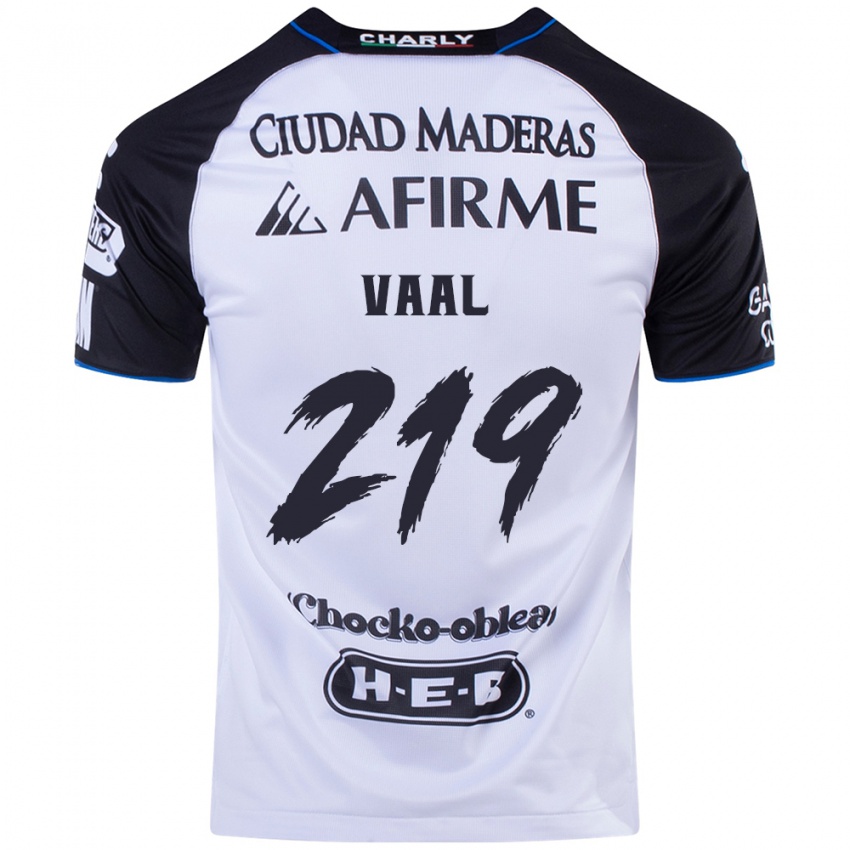 Hombre Camiseta Jonathan Vaal #219 Azul Negro 1ª Equipación 2024/25 La Camisa México