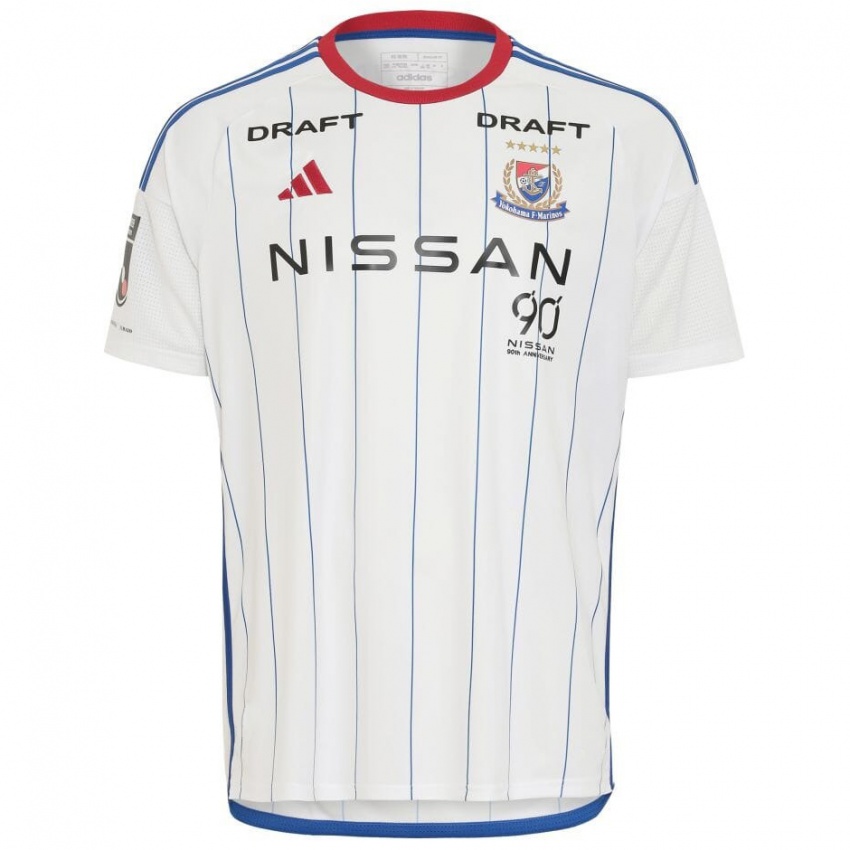 Hombre Camiseta Taisho Asada #13 Blanco Azul Rojo 2ª Equipación 2024/25 La Camisa México