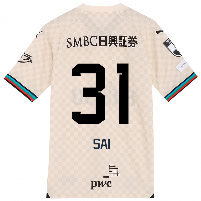 Hombre Camiseta Sai Van Wermeskerken #31 Blanco Gris 2ª Equipación 2024/25 La Camisa México