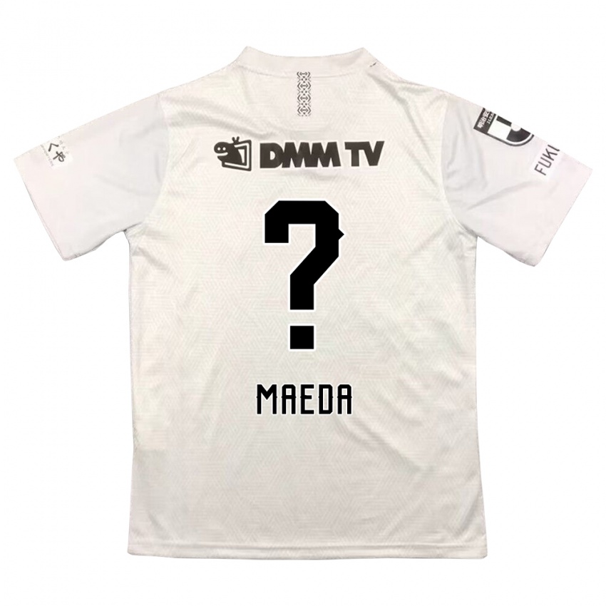 Hombre Camiseta Ichika Maeda #0 Gris Negro 2ª Equipación 2024/25 La Camisa México